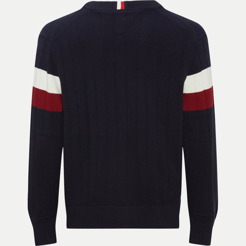 Tommy Hilfiger Knitwear 33094 COLOURBLOCK STRUCTURE C N NAVY