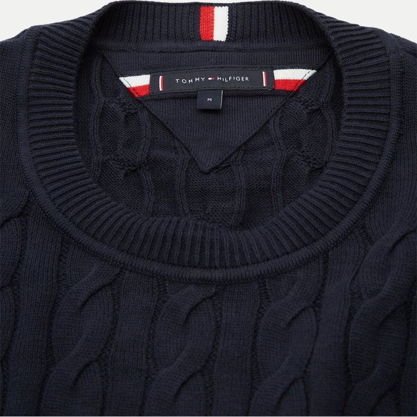 Tommy Hilfiger Knitwear 33132 CLASSIC CABLE CREW NECK NAVY