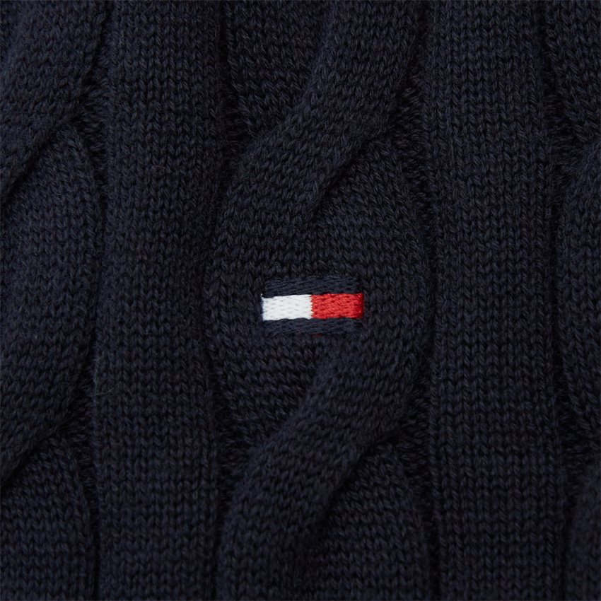 Tommy Hilfiger Knitwear 33132 CLASSIC CABLE CREW NECK NAVY