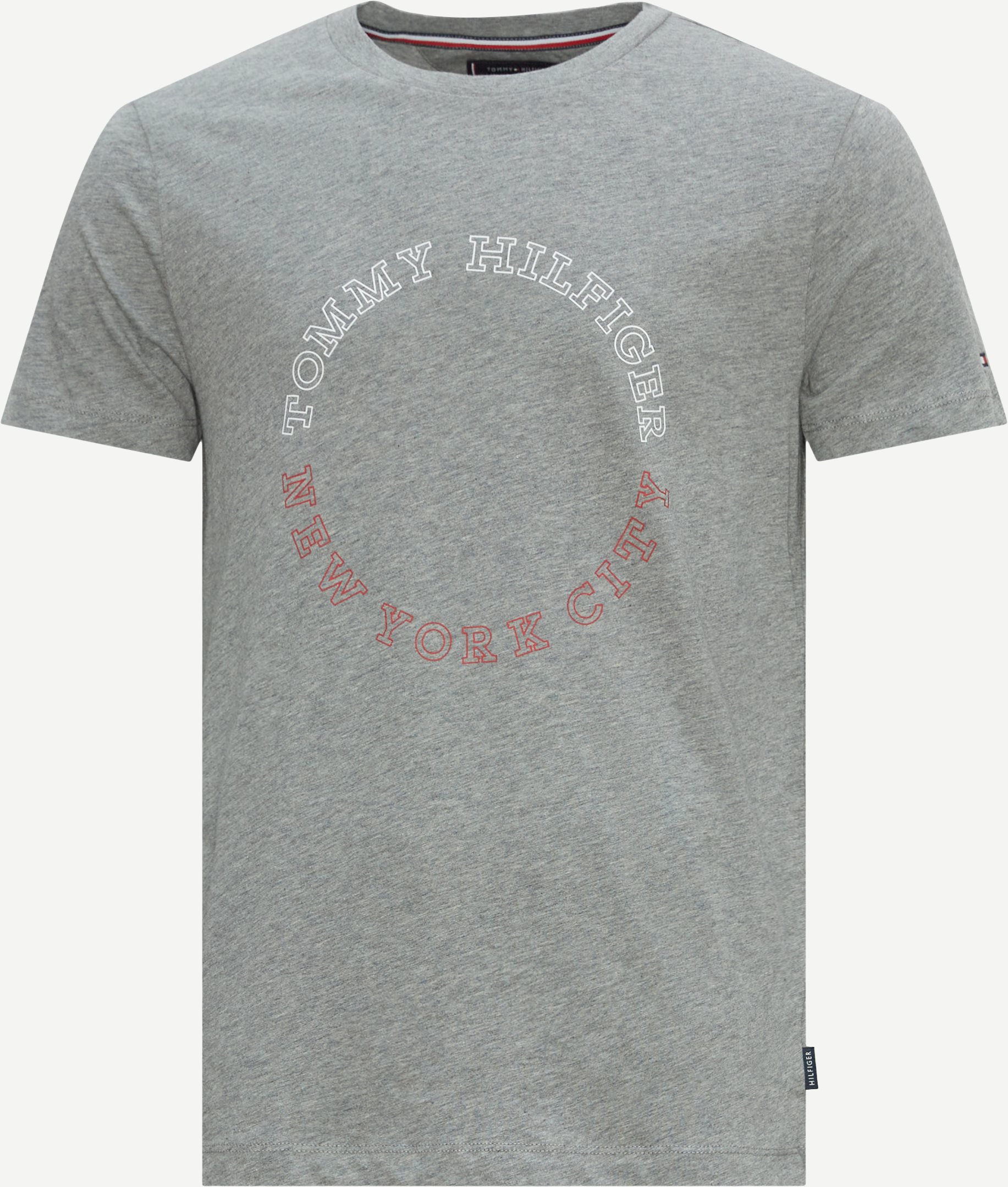 Tommy Hilfiger T-shirts 32602 MONOTYPE ROUNDLE TEE Grey