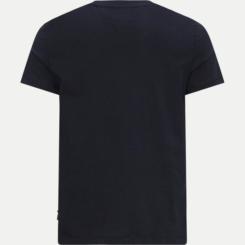 Tommy Hilfiger T-shirts 32602 MONOTYPE ROUNDLE TEE NAVY