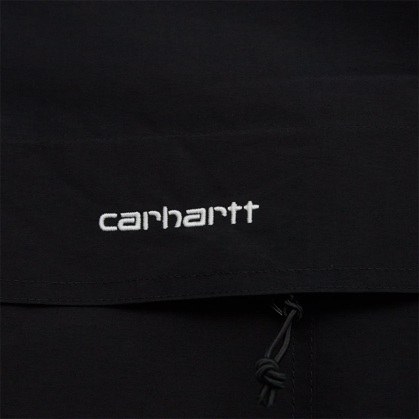 Carhartt WIP Jackets WINDBREAKER PULLOVER I030820. BLACK