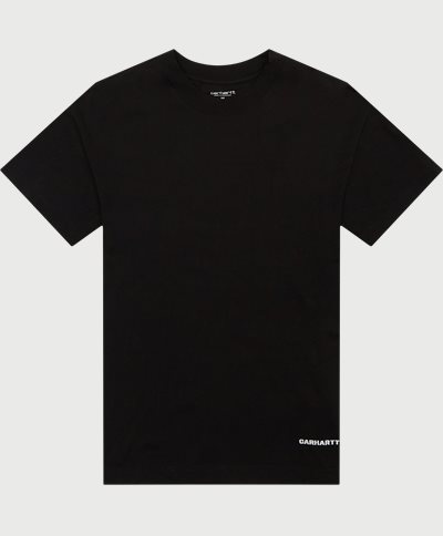 Carhartt WIP T-shirts S/S LINK SCRIPT T-SHIRT I031373 Black