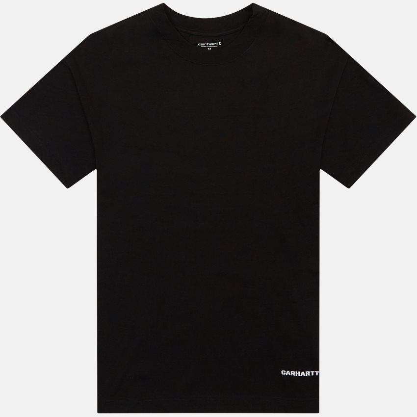 Carhartt WIP T-shirts S/S LINK SCRIPT T-SHIRT I031373 BLACK