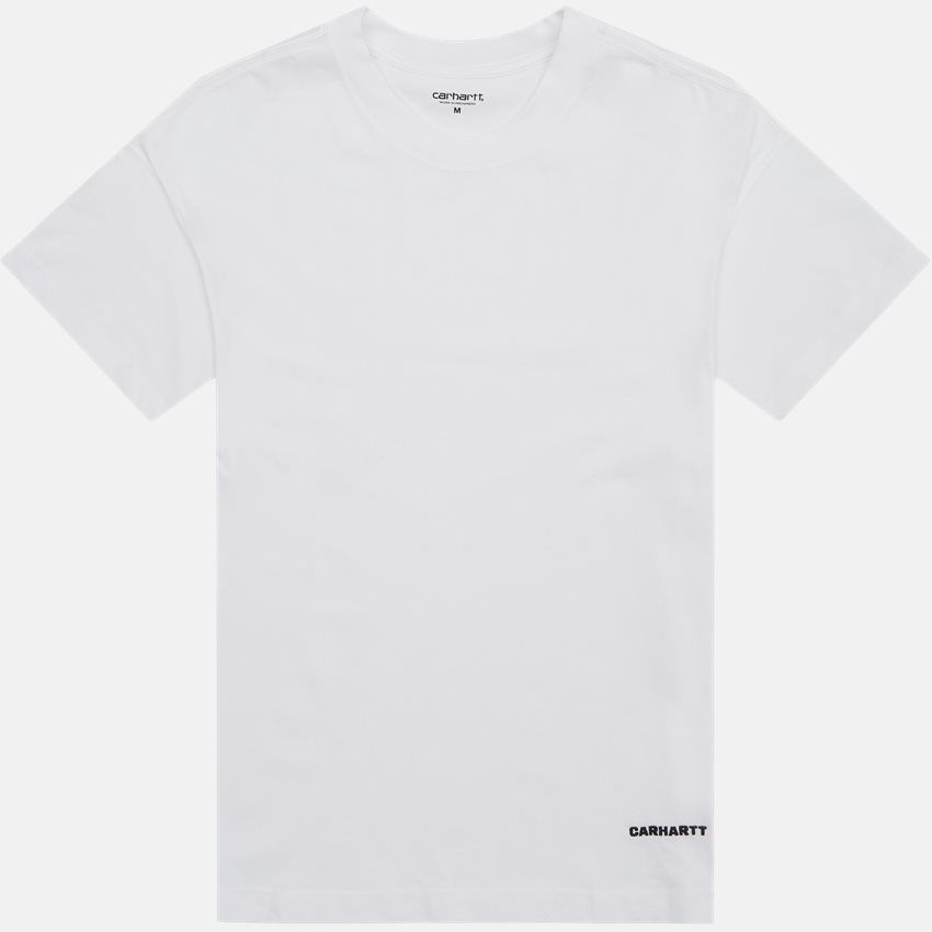 Carhartt WIP T-shirts S/S LINK SCRIPT T-SHIRT I031373 WHITE