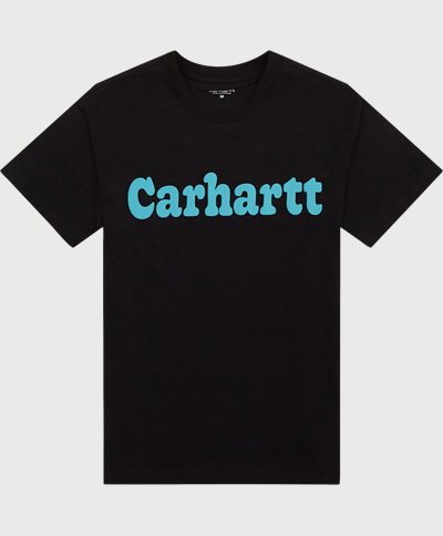 Carhartt WIP T-shirts S/S BUBBLES T-SHIRT I032421 Black