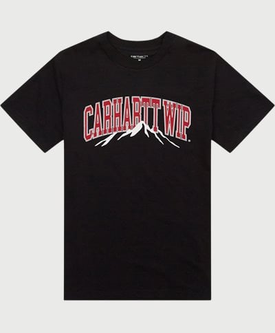 Carhartt WIP T-shirts S/S MOUNTAIN COLLEGE T-SHIRT I032389 Sort