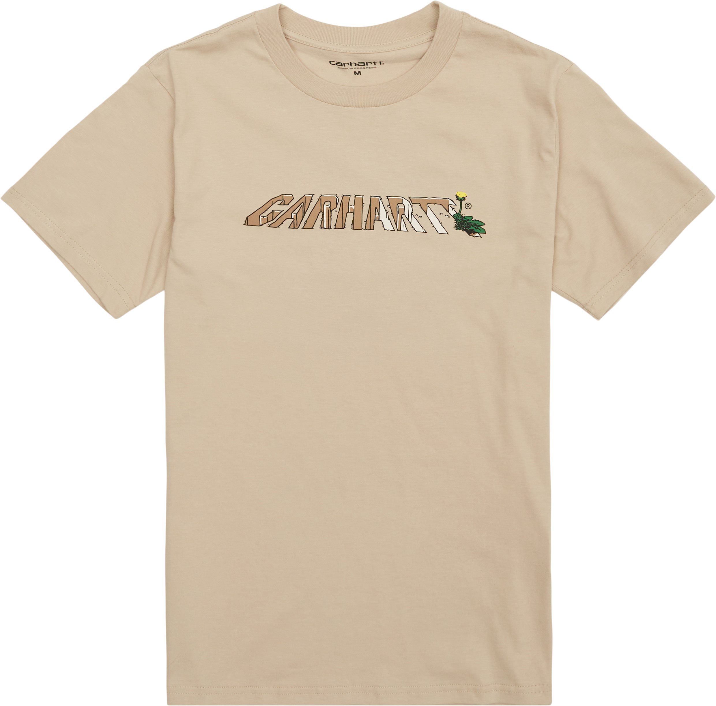 Carhartt WIP T-shirts S/S DANDELION T-SHIRT I032394 Sand