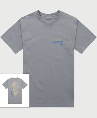 Carhartt WIP T-shirts S/S HAMILTON ELECTRONICS T-SHIRT I032372 Grey