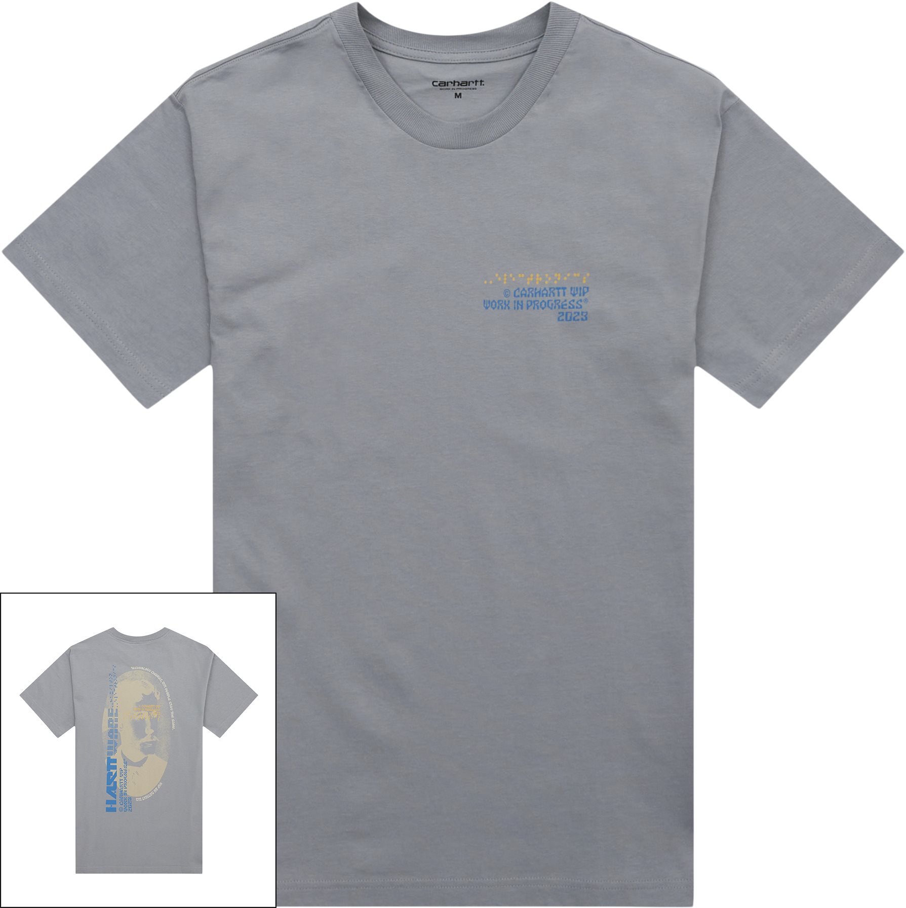 Carhartt WIP T-shirts S/S HAMILTON ELECTRONICS T-SHIRT I032372 Grey