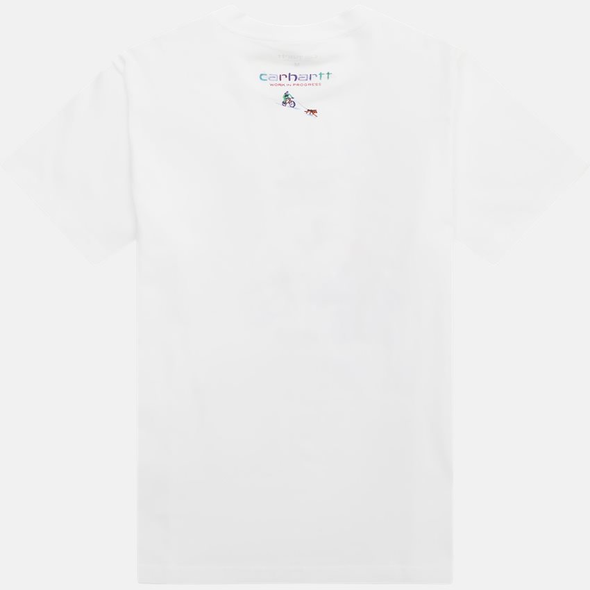 Carhartt WIP T-shirts S/S OLLIE MAC CHALET T-SHIRT I032409 WHITE