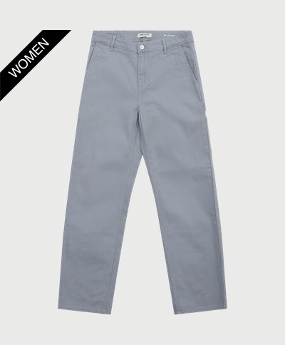 Carhartt WIP Women Trousers W PIERCE PANT STRAIGHT I031554.1NK02 Grey
