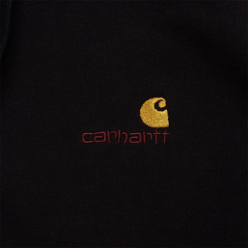 Carhartt WIP Women Sweatshirts W HD AMERICAN SCRIPT SWEAT I032327 BLACK