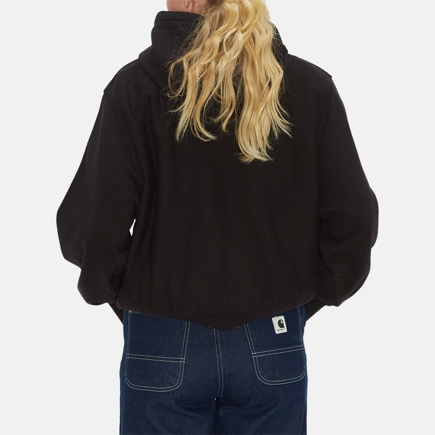 Carhartt WIP Women Sweatshirts W HD AMERICAN SCRIPT SWEAT I032327 BLACK