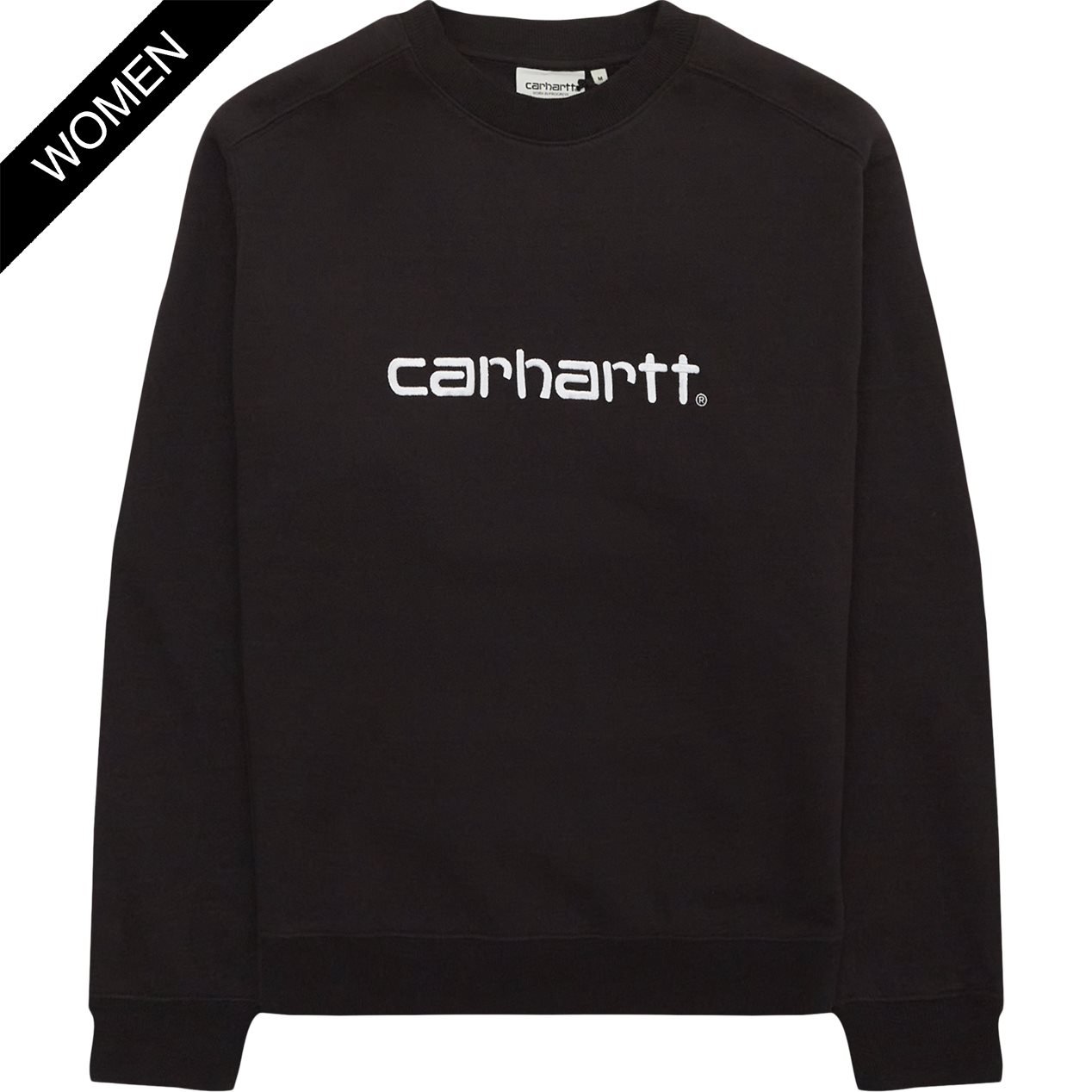 Carhartt WIP Women Sweatshirts W CARHARTT SWEAT I032694 Sort