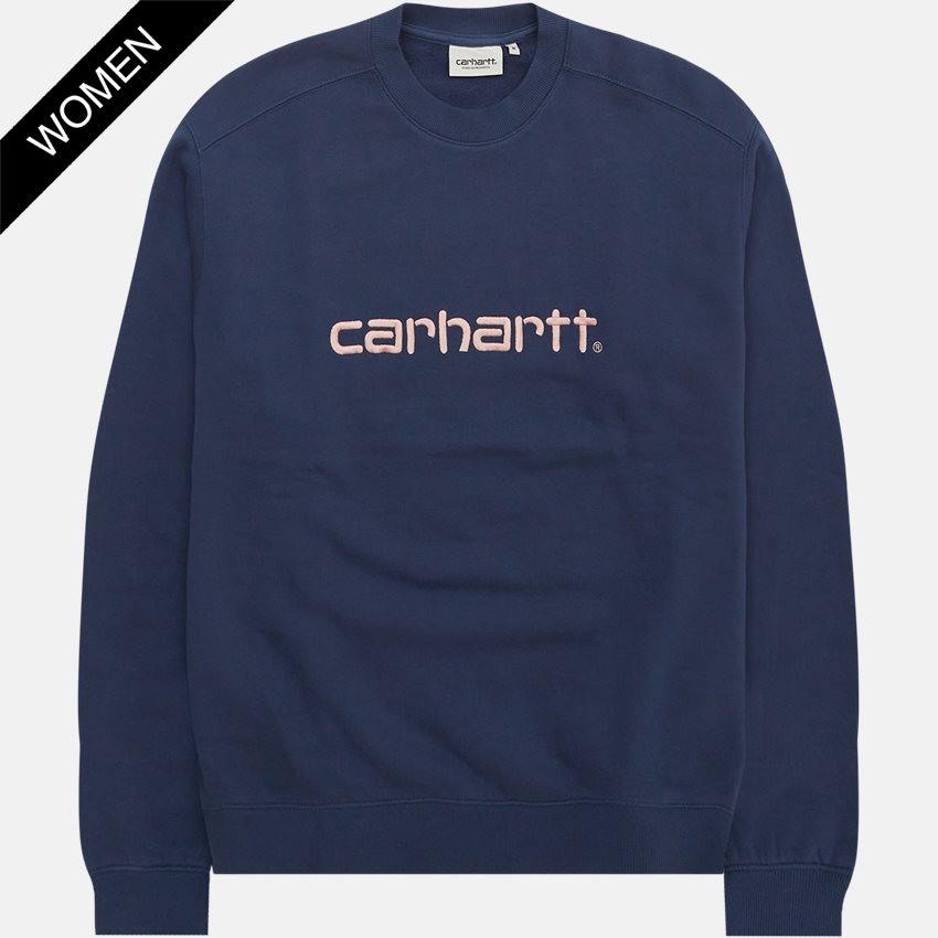 Carhartt WIP Women Sweatshirts W CARHARTT SWEAT I032694 SQUID