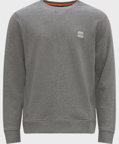 BOSS Casual Sweatshirts 50468443 WESTART Grey