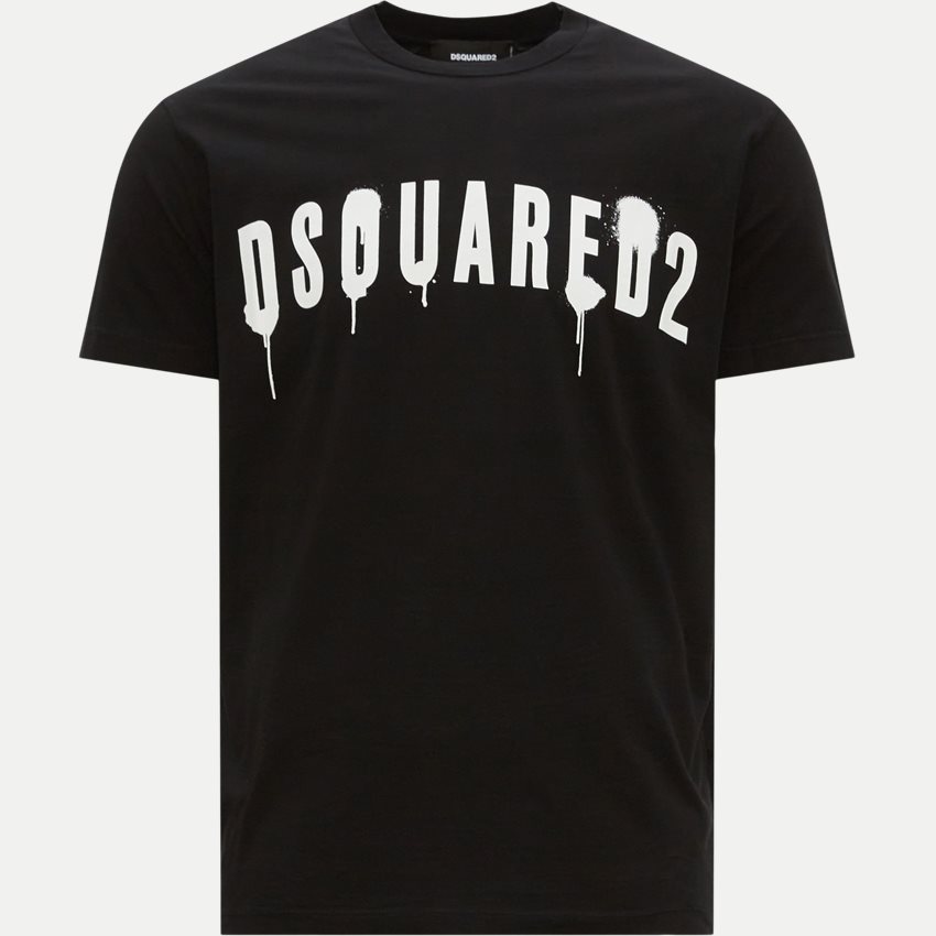 Dsquared2 T-shirts S71GD1282 S22427 SORT