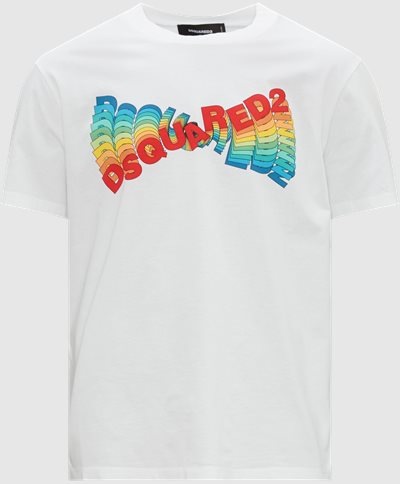 Dsquared2 T-shirts S74GD1190 S23009 Hvid