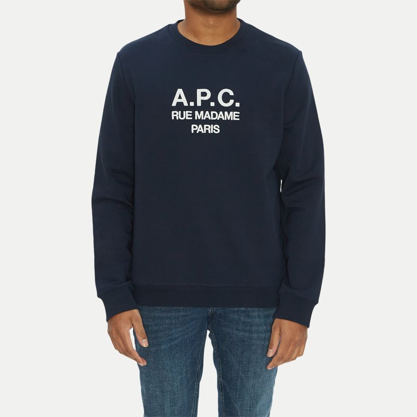 A.P.C. Sweatshirts COEZD H27500 NAVY