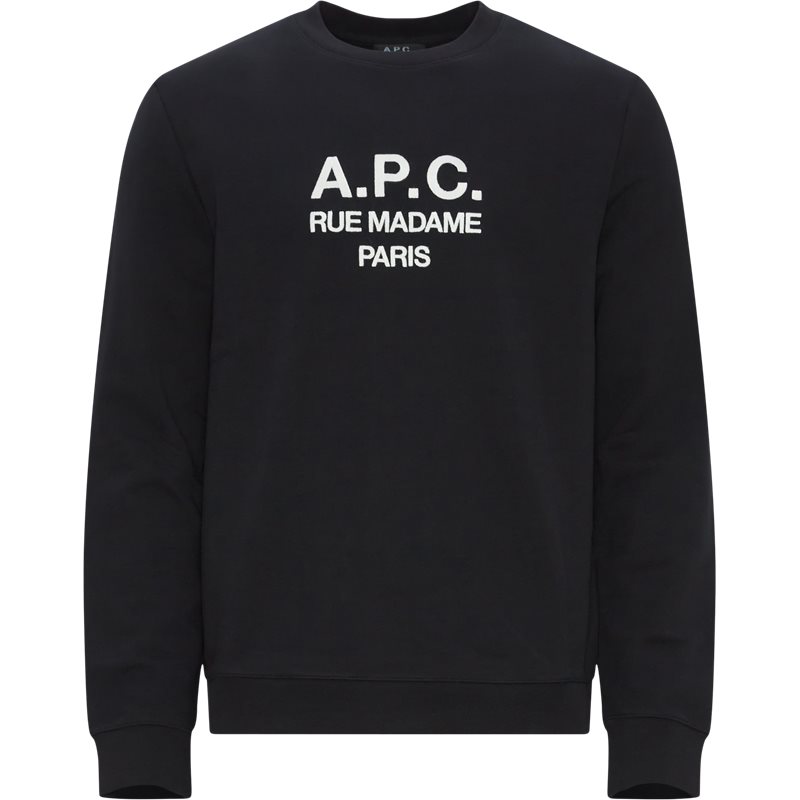 Billede af A.P.C Regular fit COEZD H27500 Sweatshirts Sort