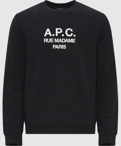 A.P.C. Sweatshirts COEZD H27500 Black