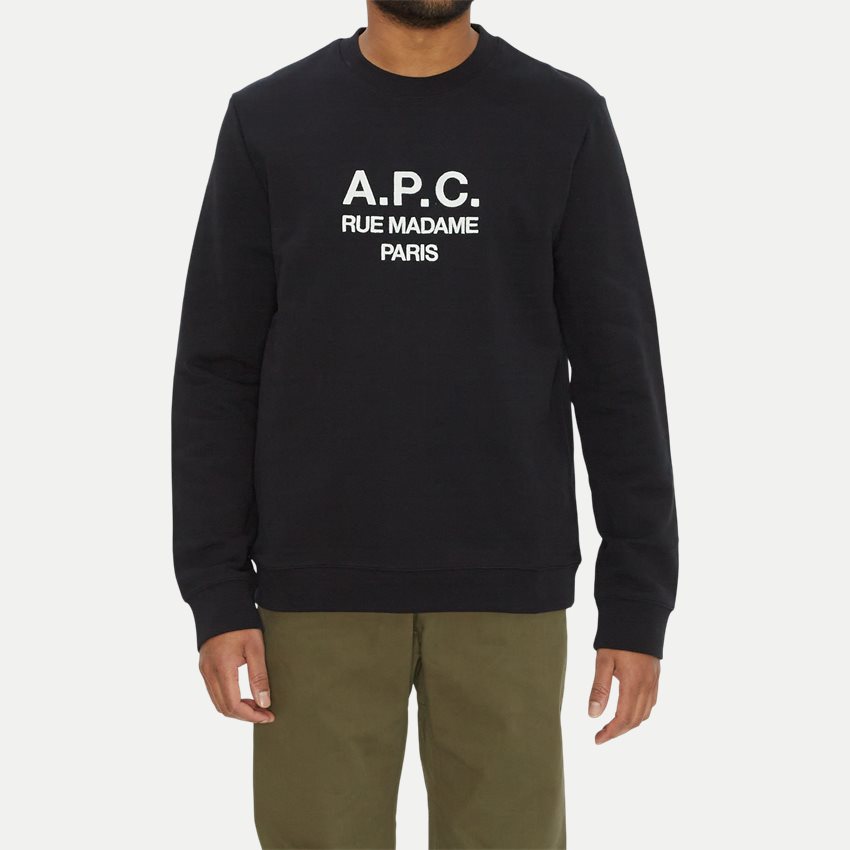 A.P.C. Sweatshirts COEZD H27500 SORT