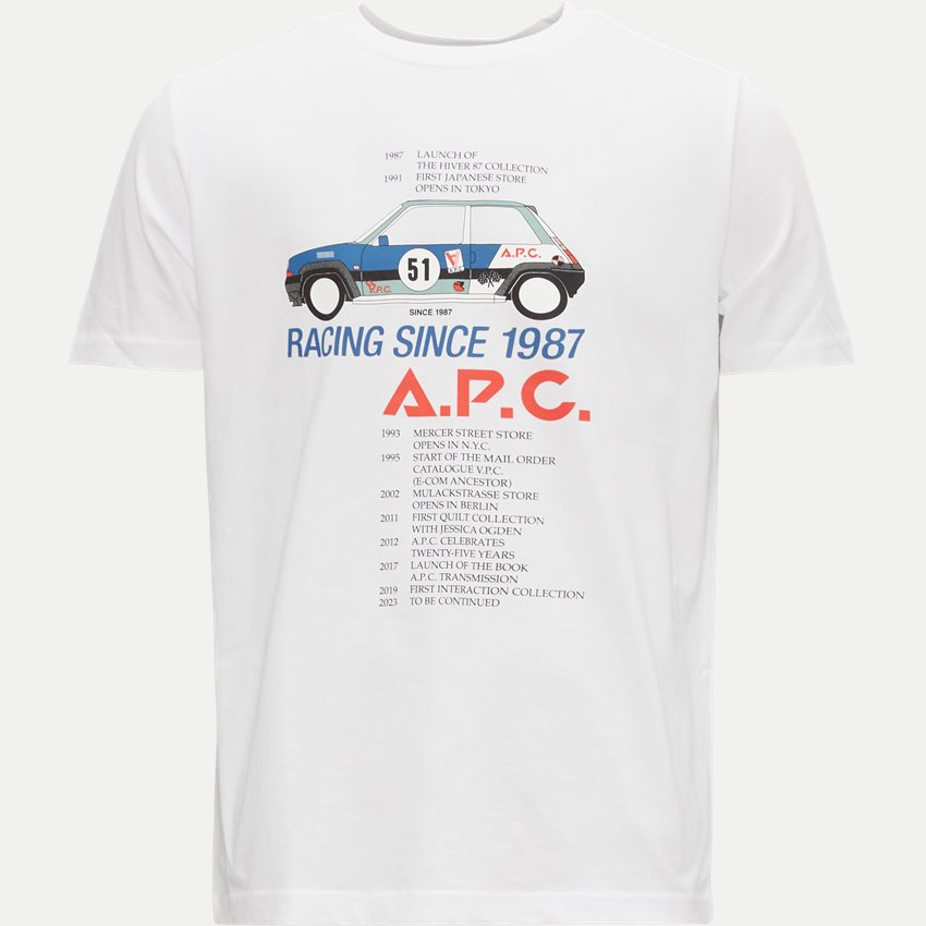 A.P.C. T-shirts COBQX H26261 HVID