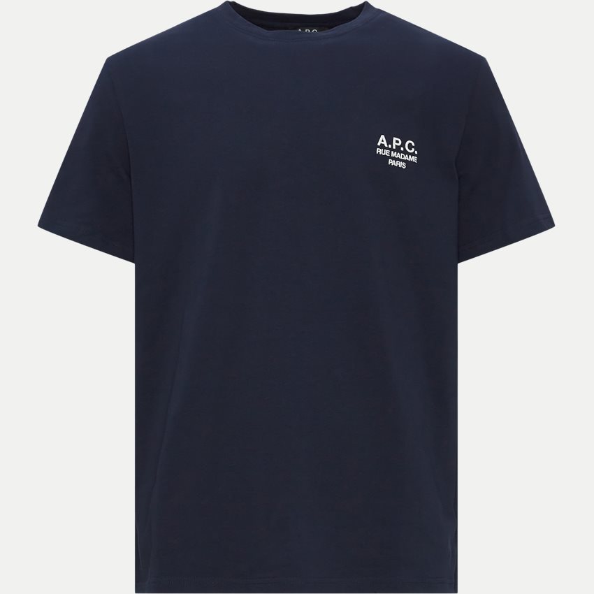 A.P.C. T-shirts COEZC H26840 NAVY