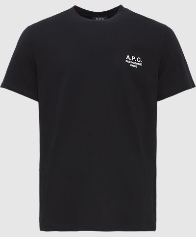 A.P.C. T-shirts COEZC H26840 Black