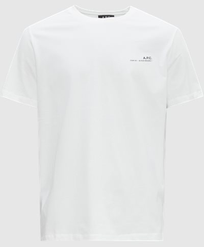 A.P.C. T-shirts COFBT H26904 White