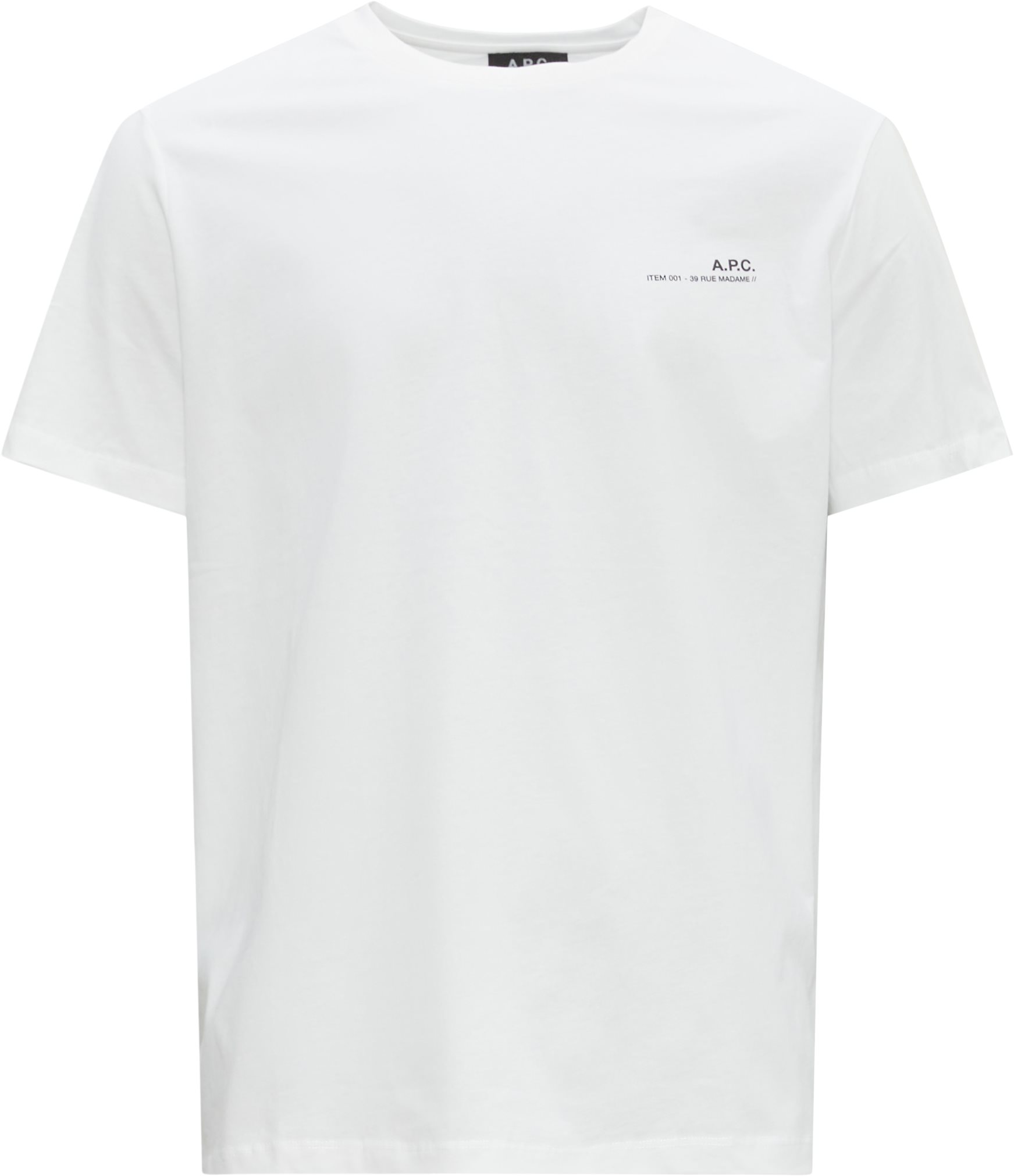 A.P.C. T-shirts COFBT H26904 Hvid