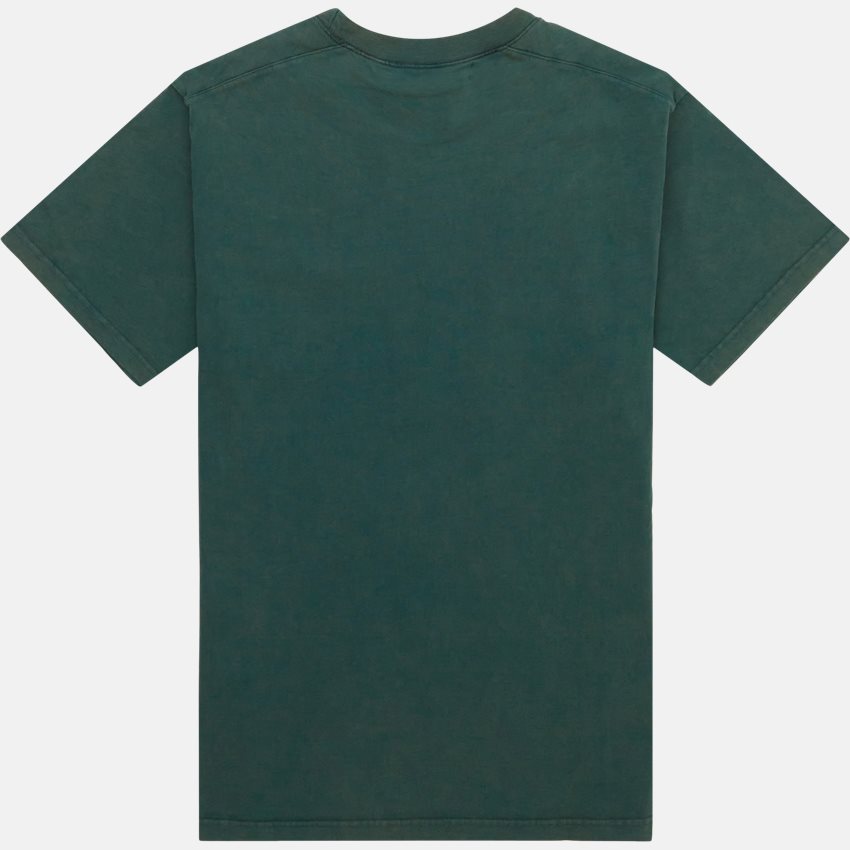 BLS T-shirts OUTLINE LOGO WASHED TEE 202308020 GRØN