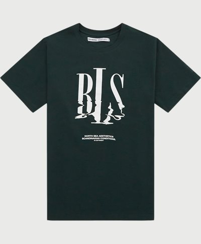 BLS T-shirts NORTH SEA TEE 202308059 Grøn