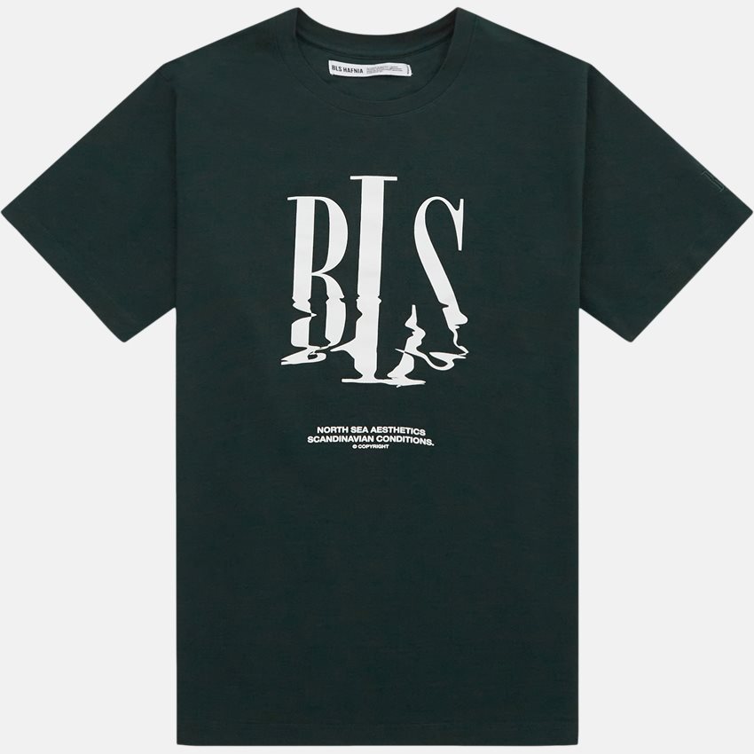 BLS T-shirts NORTH SEA TEE 202308059 GRØN