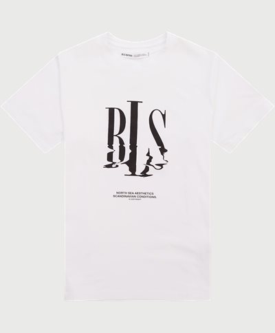 BLS T-shirts NORTH SEA TEE 202308059 Hvid