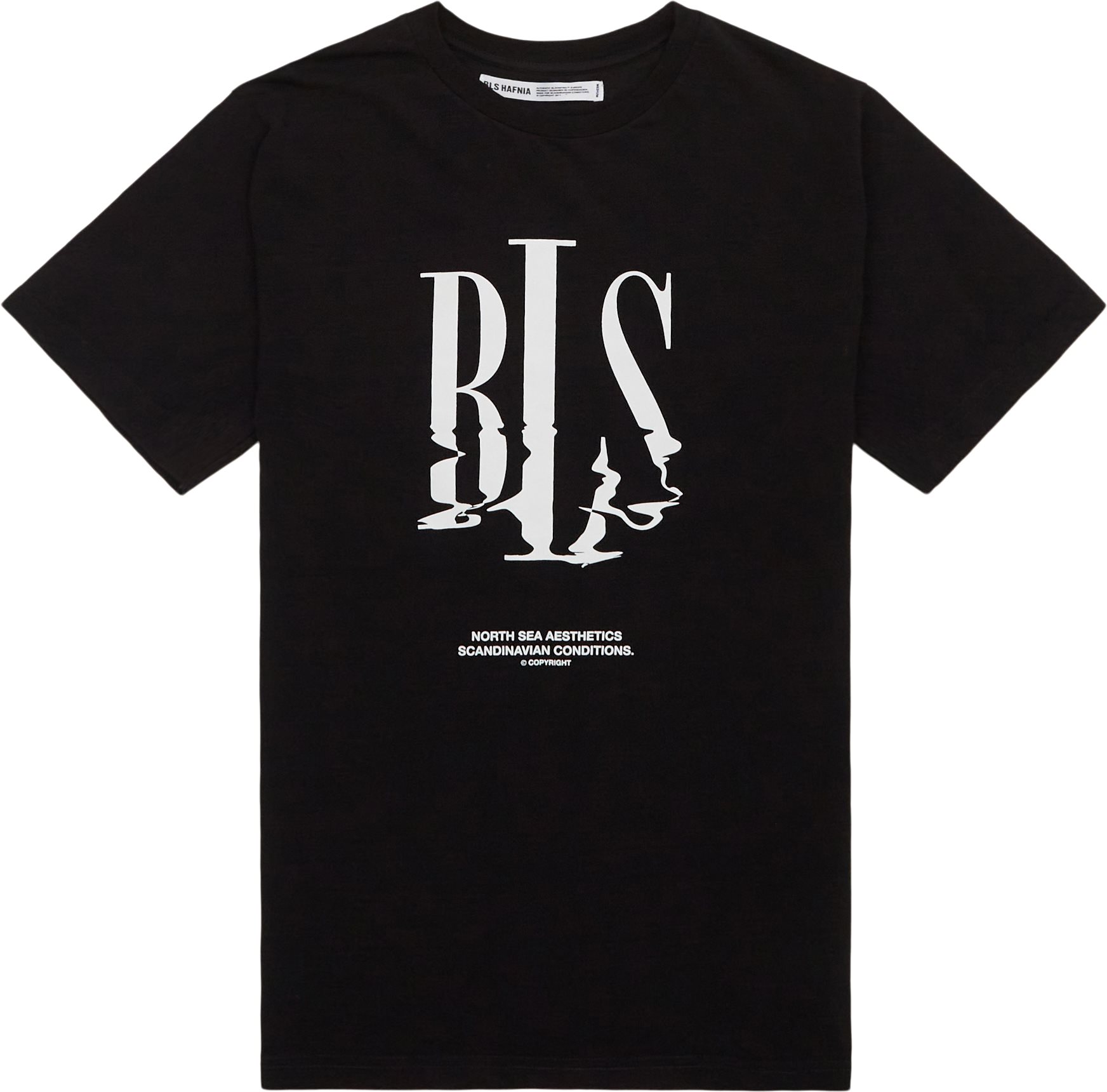 BLS T-shirts NORTH SEA TEE 202308059 Sort