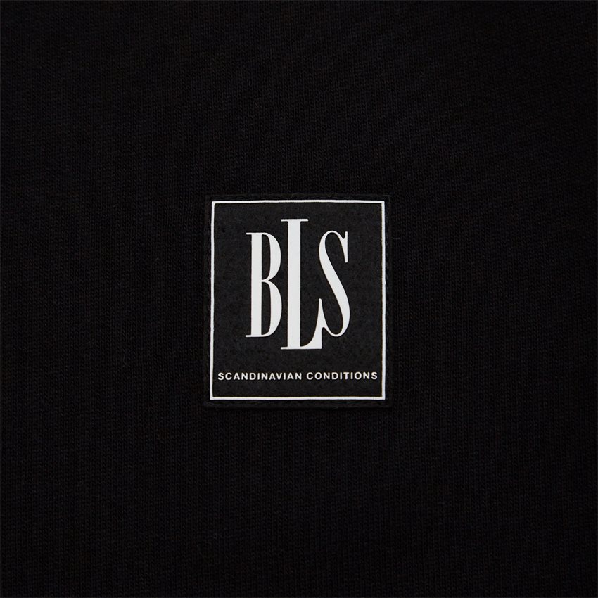BLS Sweatshirts MOLTISANTI BADGE CREW 202308062 SORT