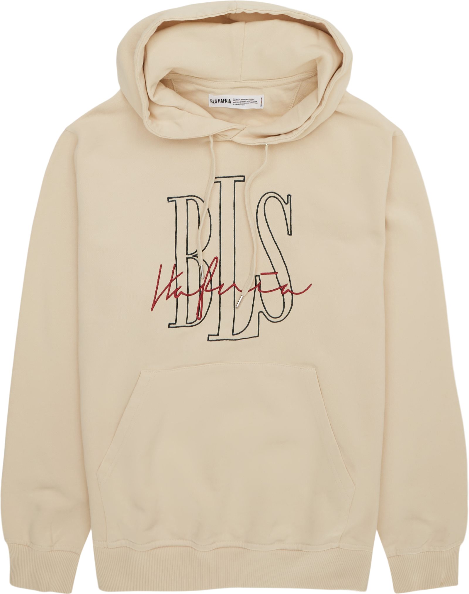 BLS Sweatshirts OUTLINE LOGO 2 HOODIE 202308060 Sand