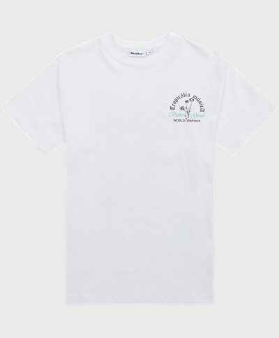 Butter Goods T-shirts TROPICALIA TEE White