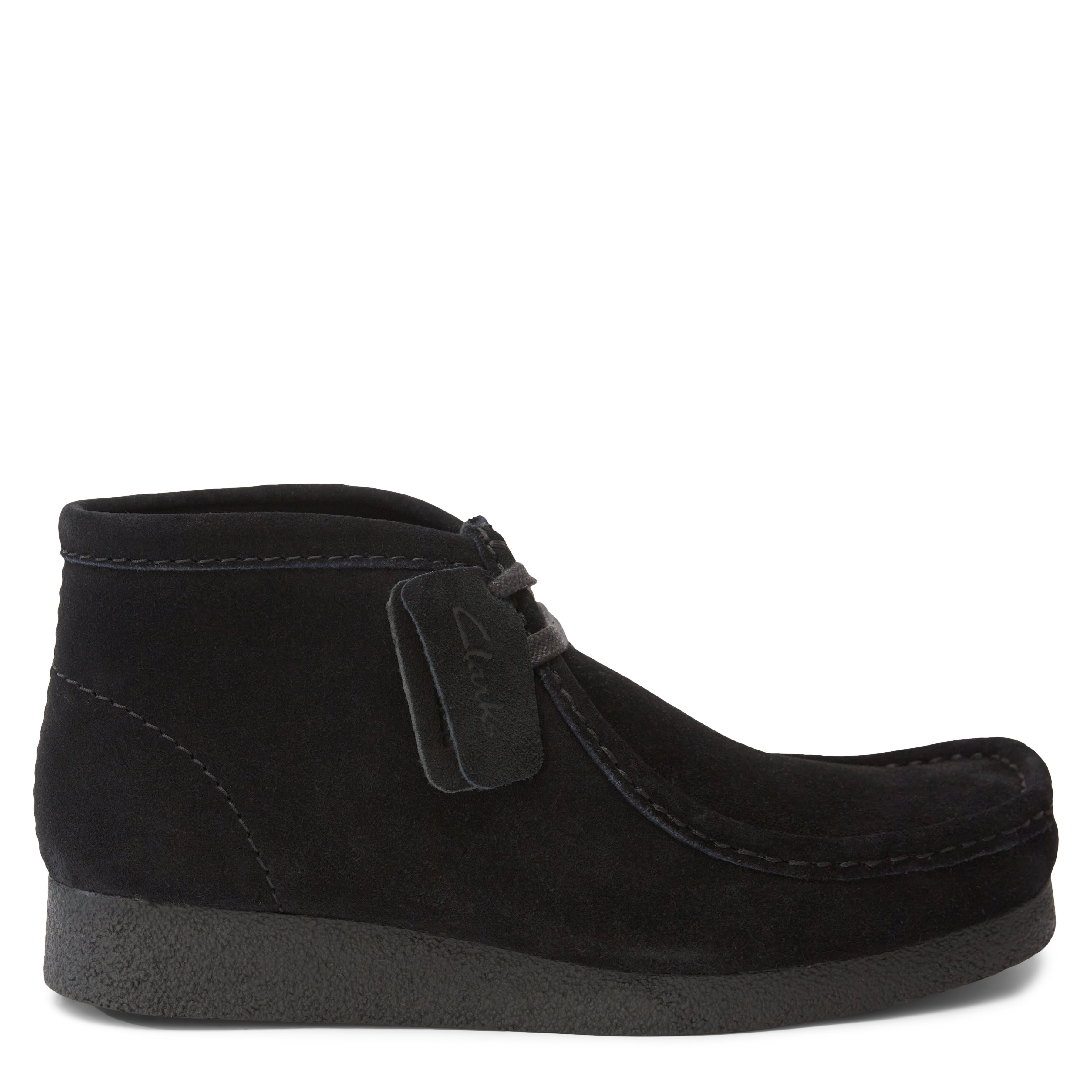 Clarks Shoes WALLABEE BOOT Black