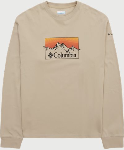Columbia T-shirts DUXBERY RELAXED LS TEE 2029674 Sand