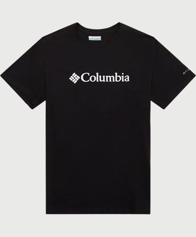 Columbia T-shirts CSC BASIC CHEST LOGO SS TEE 1680053 Svart