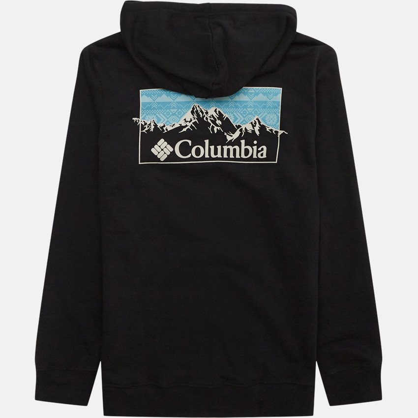 Columbia Sweatshirts COLUMBIA TREK GRAPHIC HOODIE 2018494 SORT