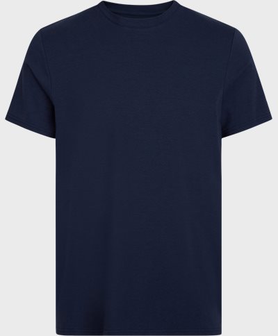 URBAN QUEST T-shirts 1330 BAMBOO TEE Blå