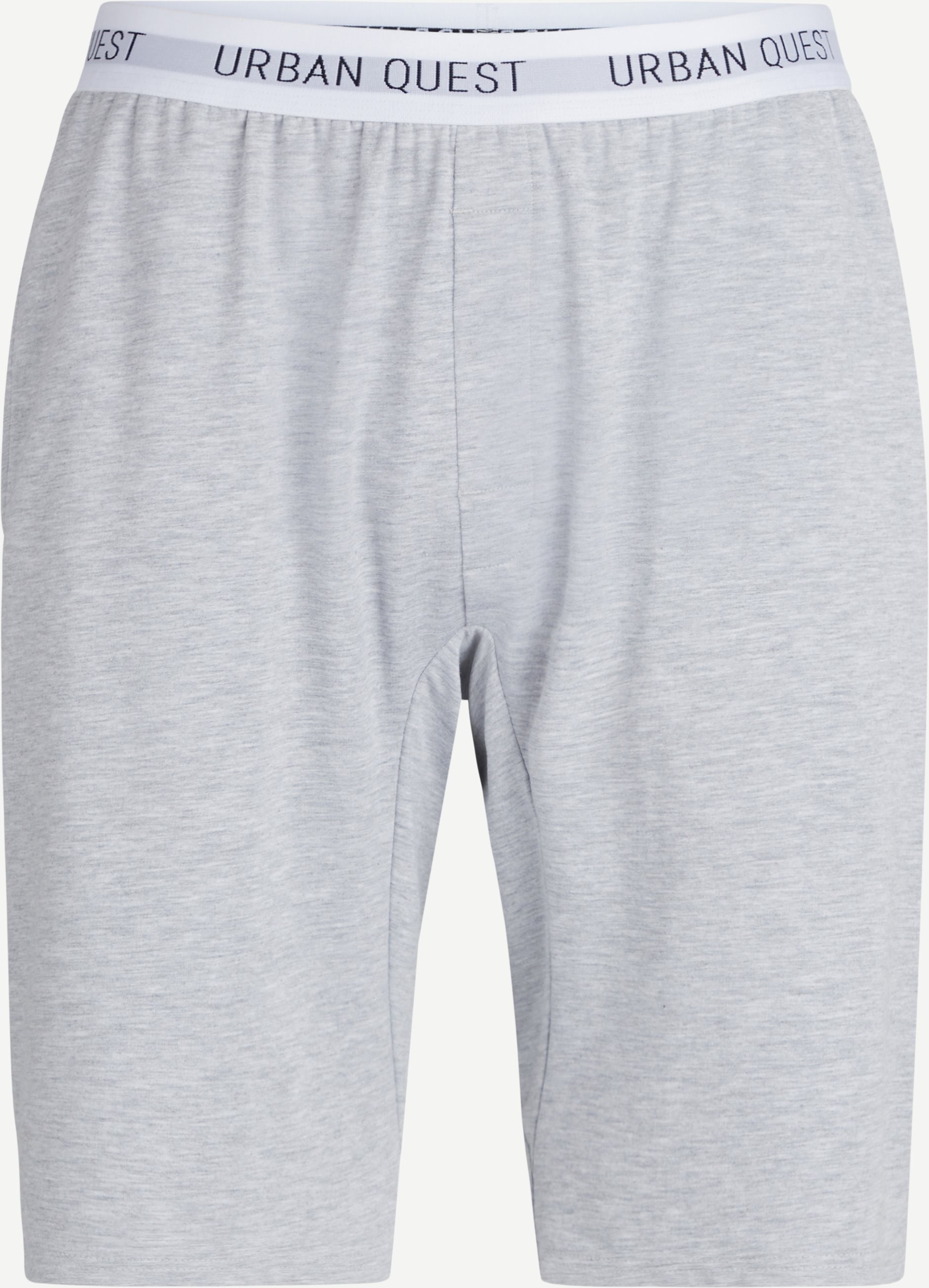 URBAN QUEST Shorts 1380 BAMBOO SWEAT SHORTS Grey