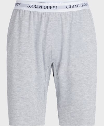 URBAN QUEST Shorts 1380 BAMBOO SWEAT SHORTS Grey