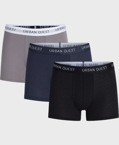 URBAN QUEST Underwear 1400 3-PACK BAMBOO TIGHTS Multi