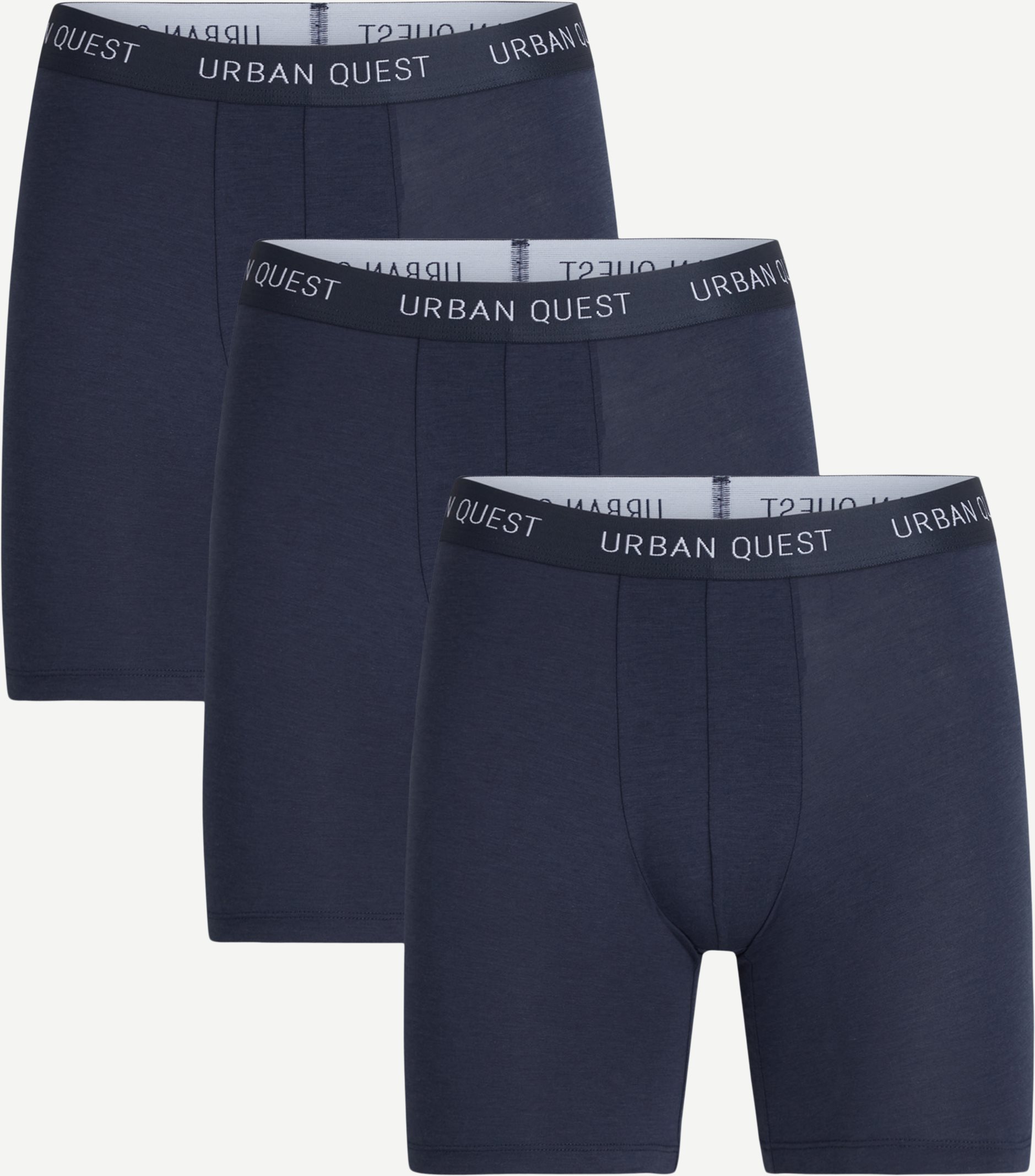URBAN QUEST Underkläder 1420 3-PACK LONG LEG BAMBOO TIGHTS Blå