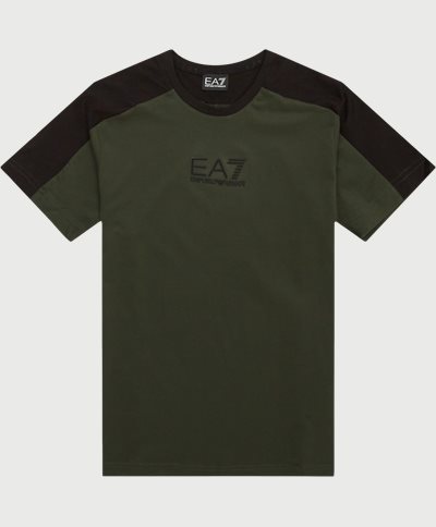 EA7 T-shirts PJ02Z-6RPT15 Grøn